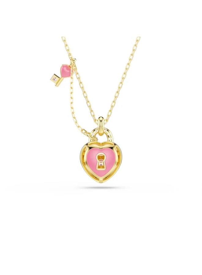 Swarovski  Idyllia Heart Gold Tone Plated Necklace for Women | Best Price UAE